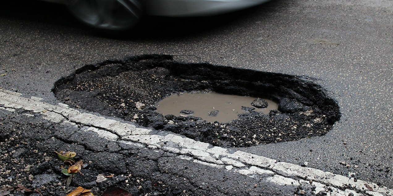 reparación bache indianapolis