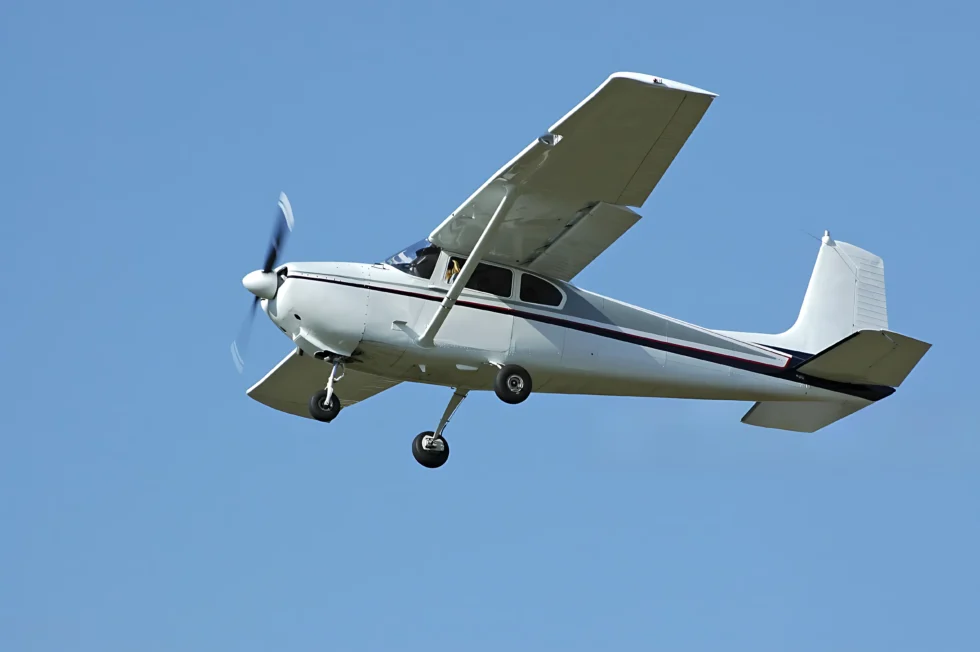 avioneta sufrió accidente en Greenwood