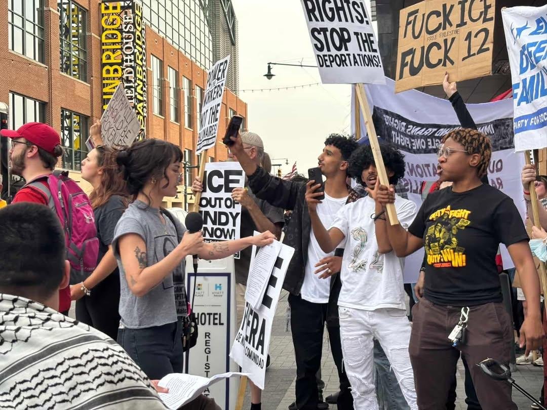 protesta contra ICE