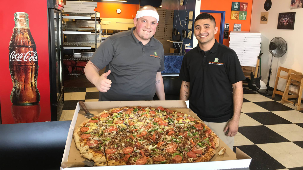 pizzas más grandes de Indiana