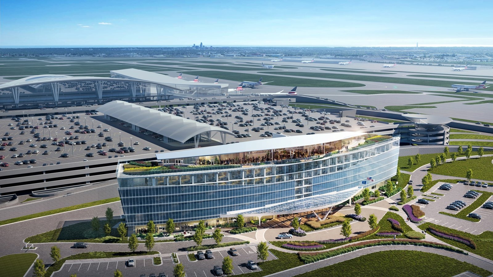 Aeropuerto de Indianápolis construirá hotel