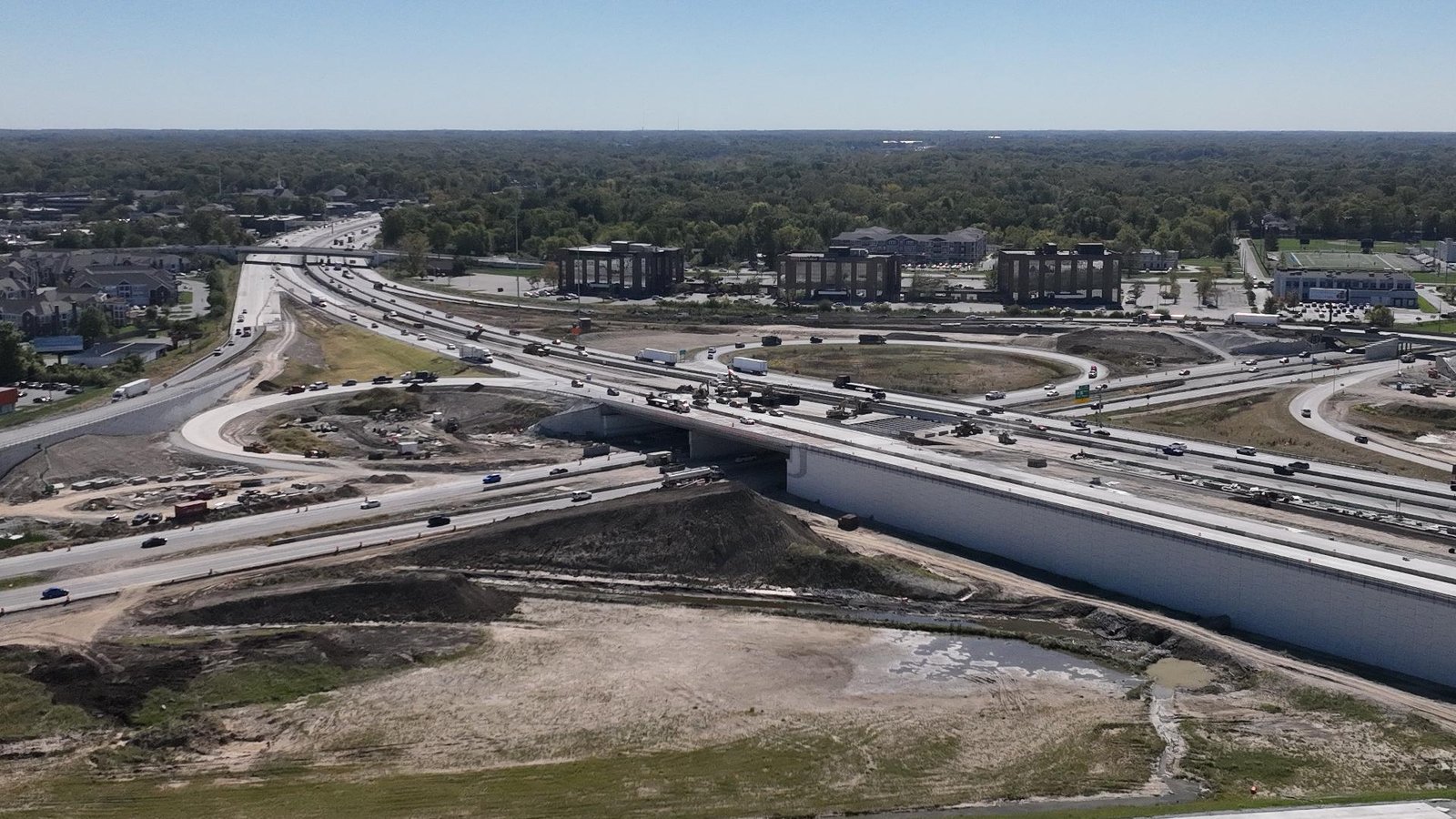 cambios de tráfico en I-465