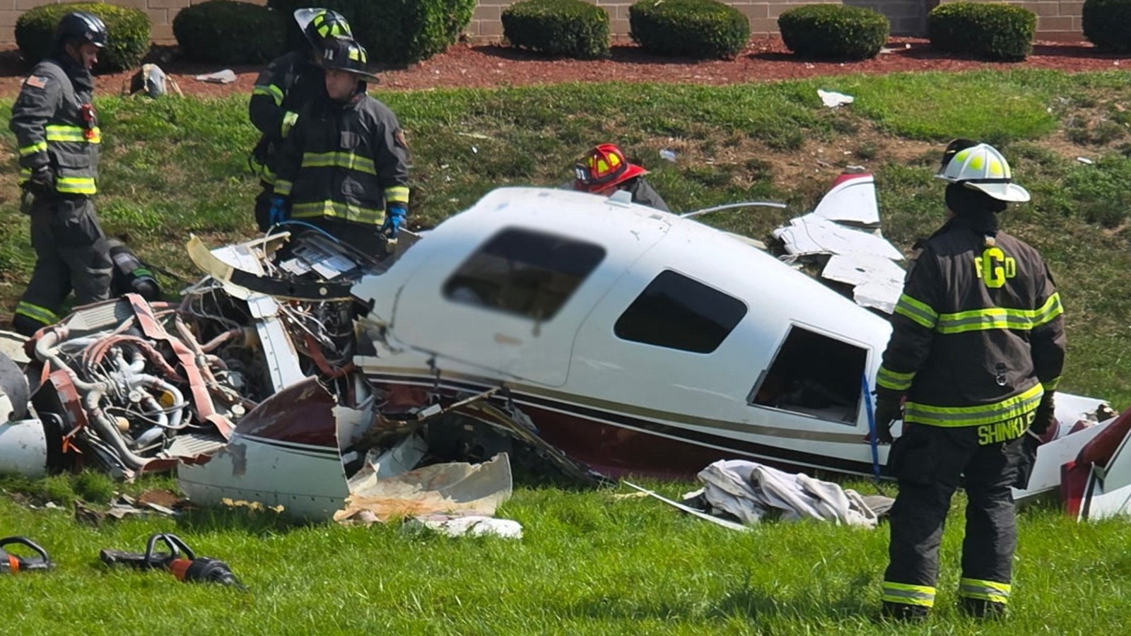 accidente de avioneta en Greenwood