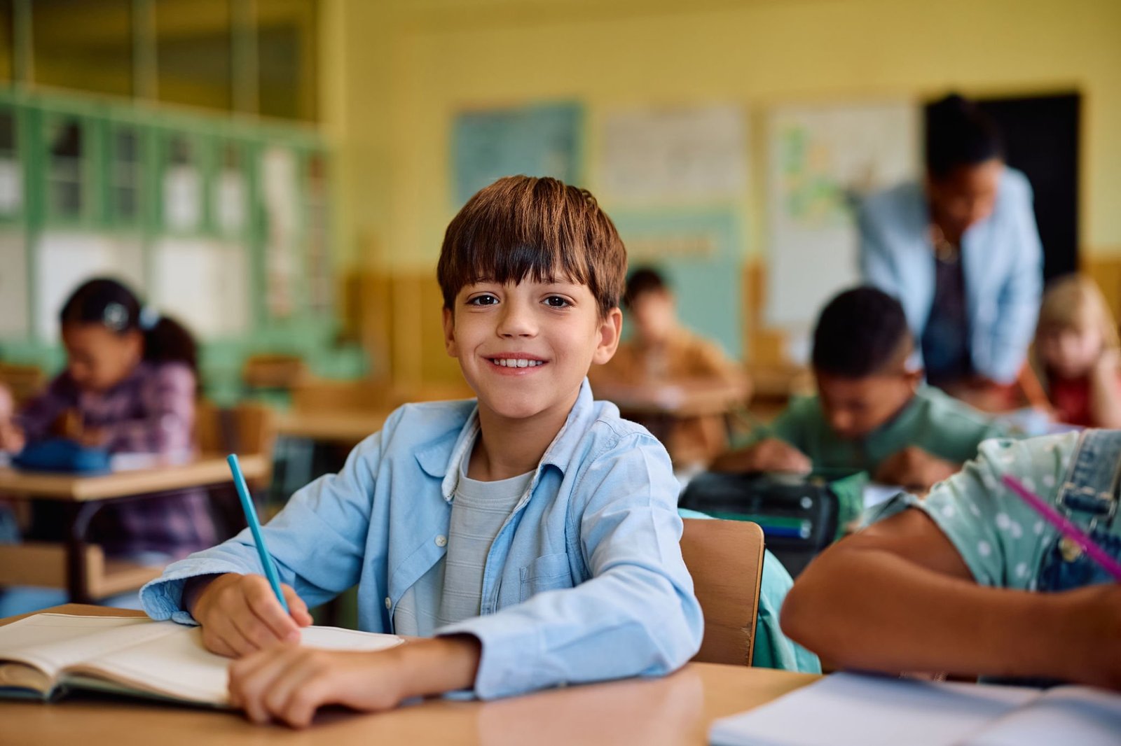clases en el centro de Indiana