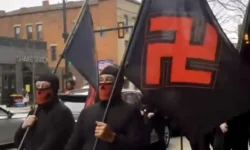 manifestación neonazi en Indianápolis