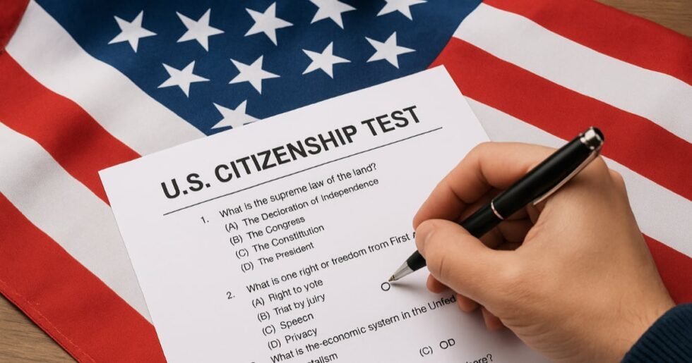 examen de ciudadanía de Trump