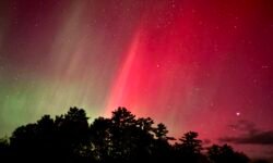 auroras boreales en Indiana