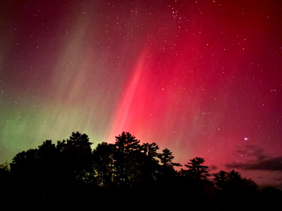 auroras boreales en Indiana