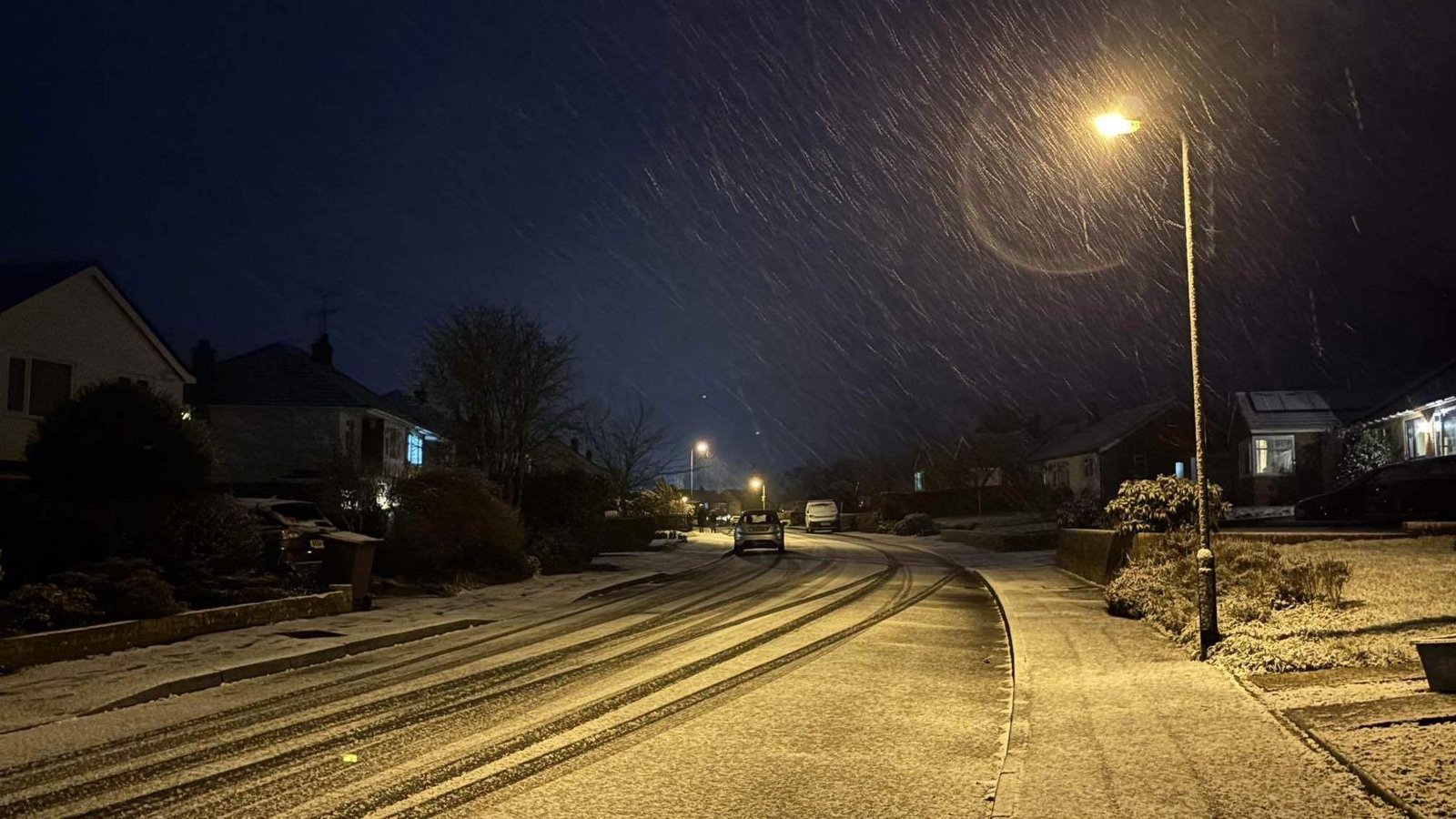 nieve este lunes