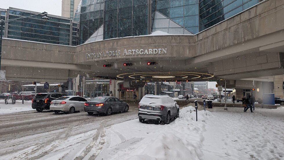 tormenta invernal en Indiana