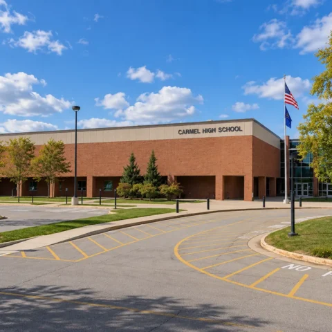 Christian Chorbajiyski, detenido por la Policía de Carmel tras un incidente con disparos y amenazas en Carmel High School.
